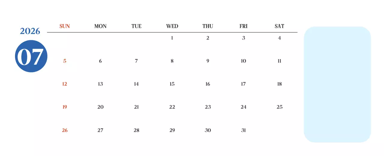 계절별 풍경 사진이 담긴 병원 달력