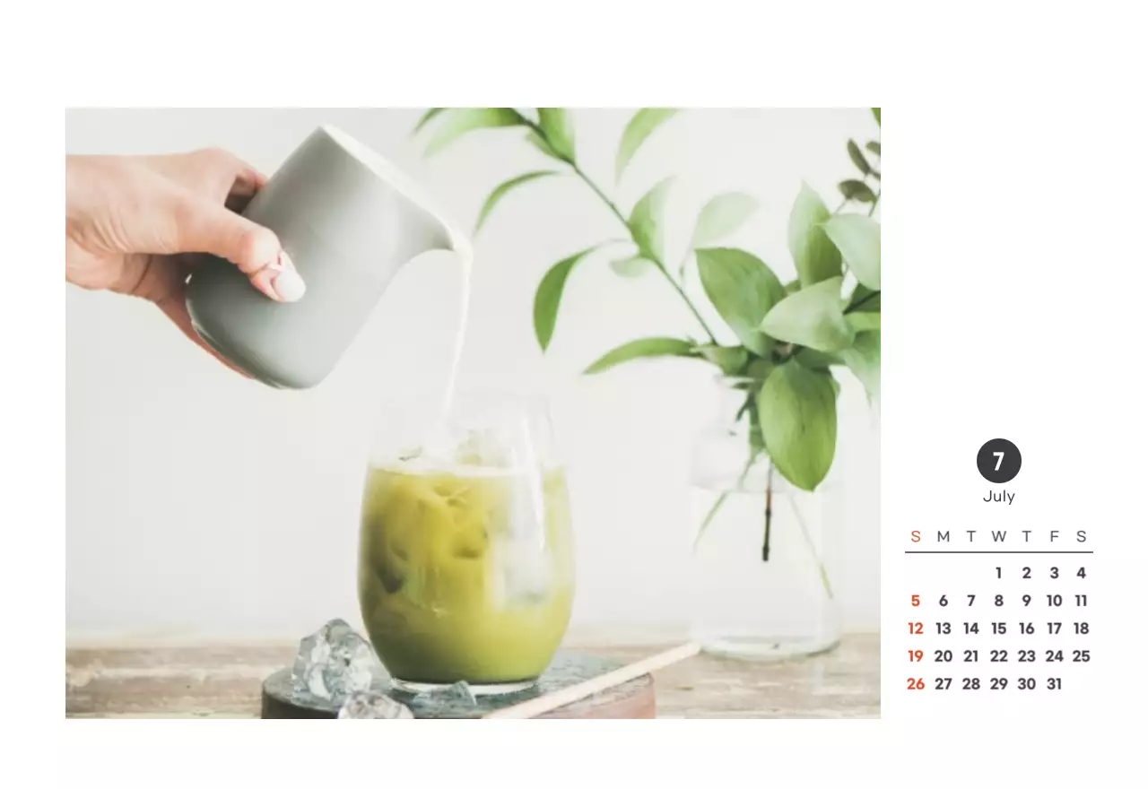 화이트와 브라운의 감성 카페