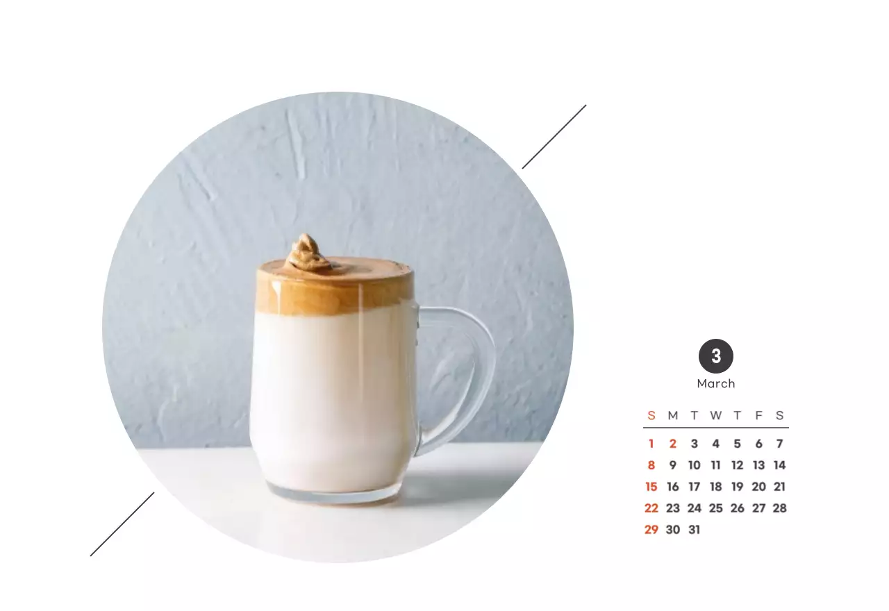 화이트와 브라운의 감성 카페