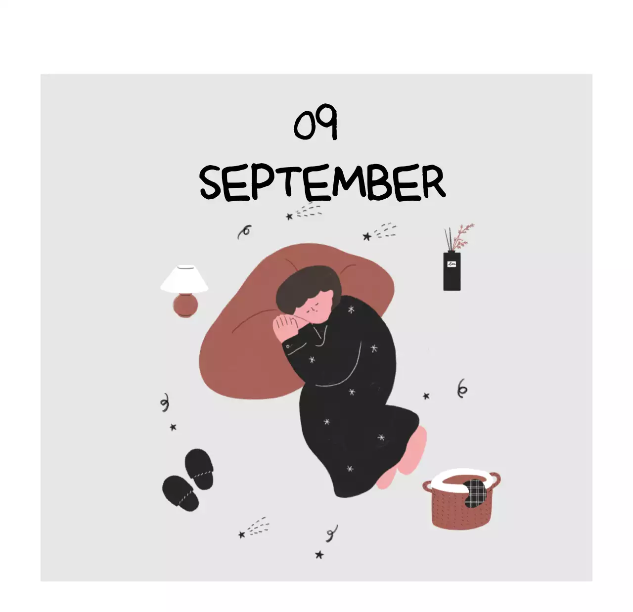 알록달록한 귀여운 일상 일러스트 컨셉