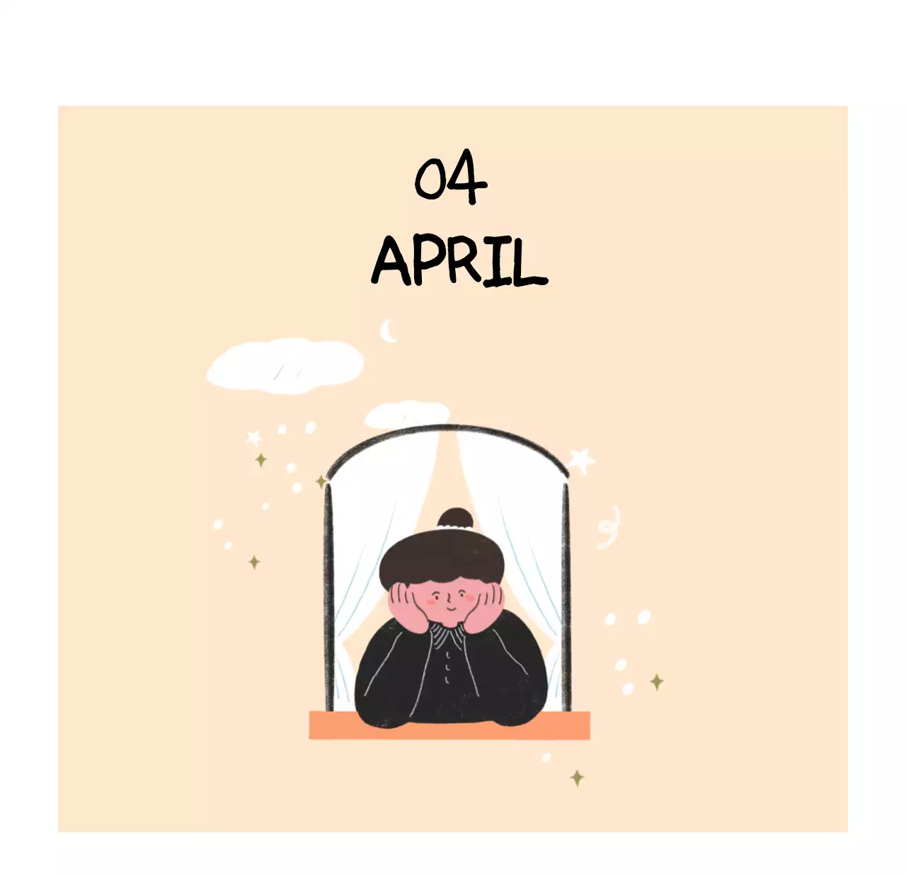 알록달록한 귀여운 일상 일러스트 컨셉