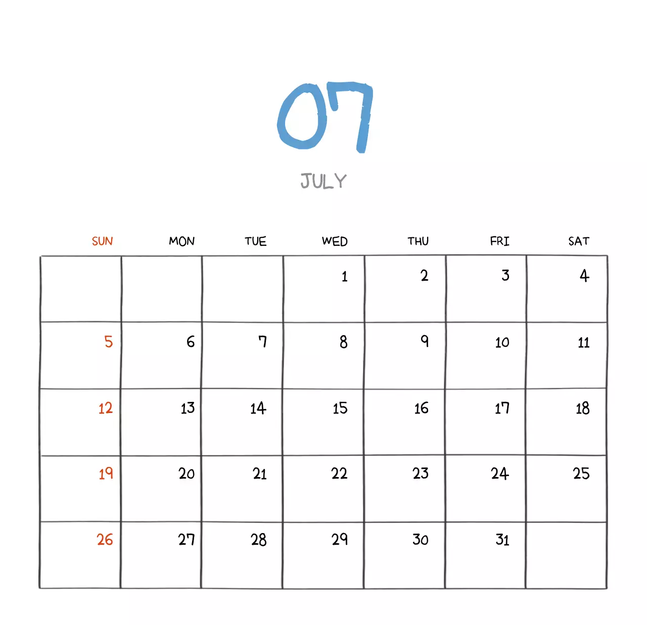 알록달록한 귀여운 일상 일러스트 컨셉