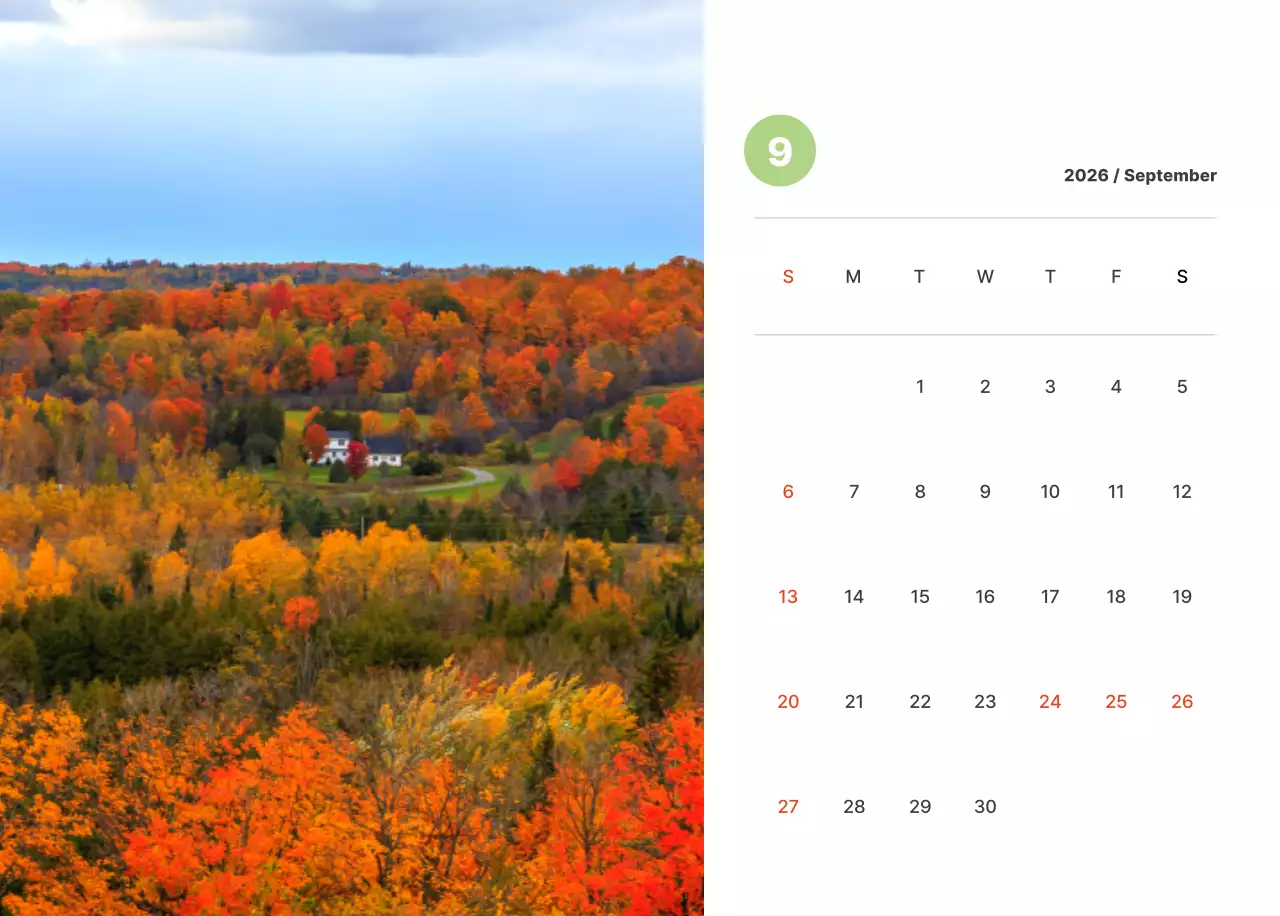 파스텔 컬러의 따뜻한 풍경 사진