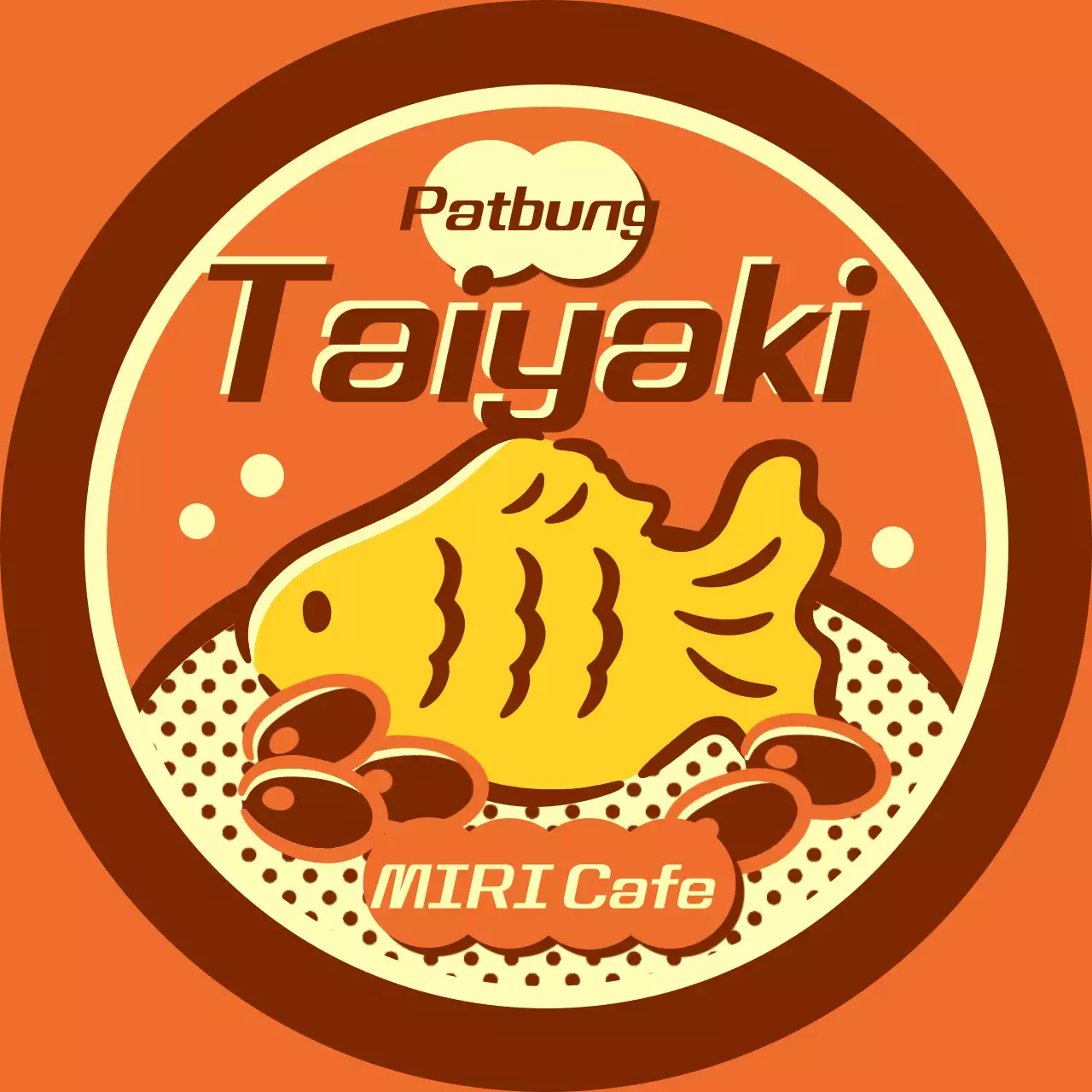 Orange Vintage Logo Design