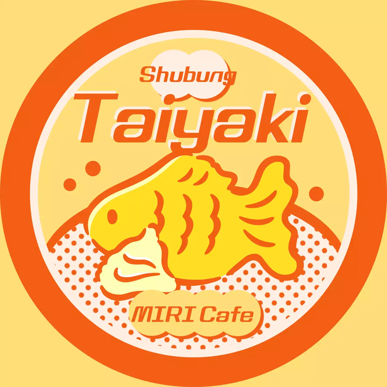 Orange Vintage Logo Design