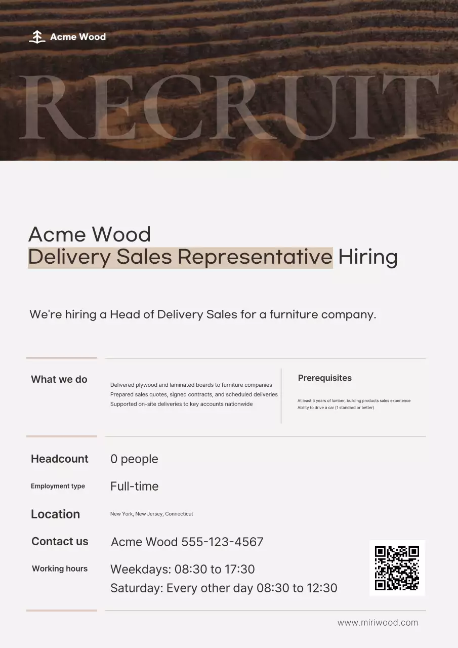 Thông báo tuyển dụng nhân viên bán hàng Brown Clean