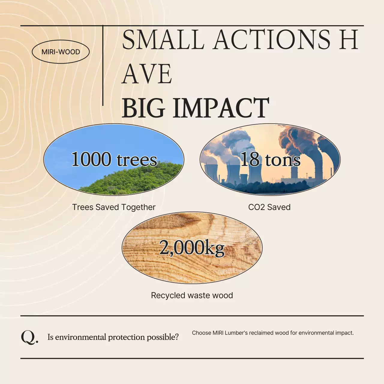 Beige Simple Environmental Campaign Promotion