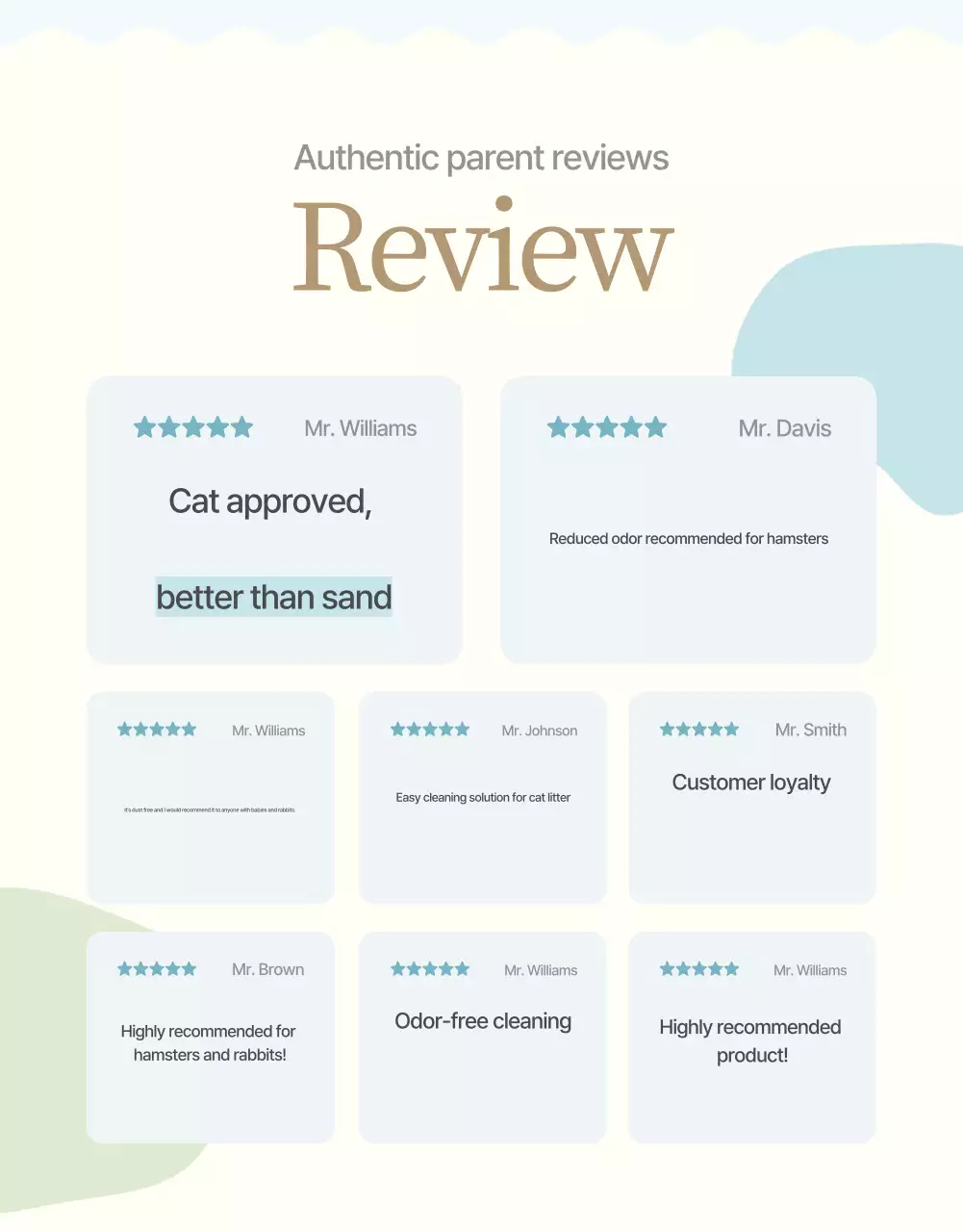 Beige Simple Pet Product Promotion