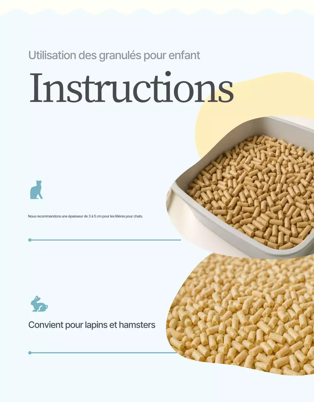 Promotion de produits pour animaux de compagnie beiges et simples