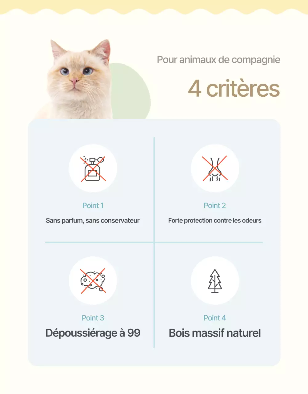 Promotion de produits pour animaux de compagnie beiges et simples