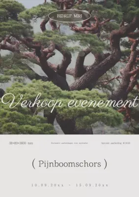 Groene Klassieke Houtuitverkoop