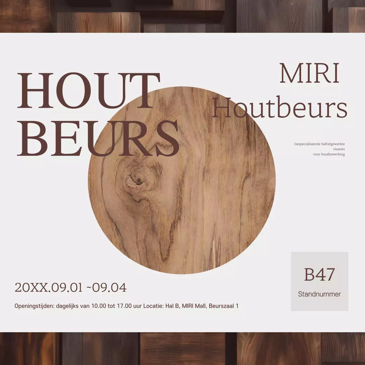 Beige Simple Fair Guide