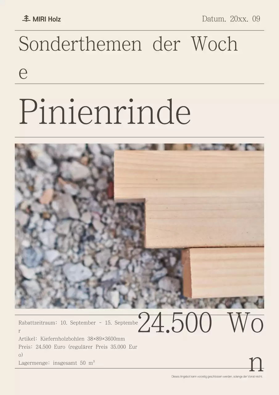 Beige Simple Wood Sale