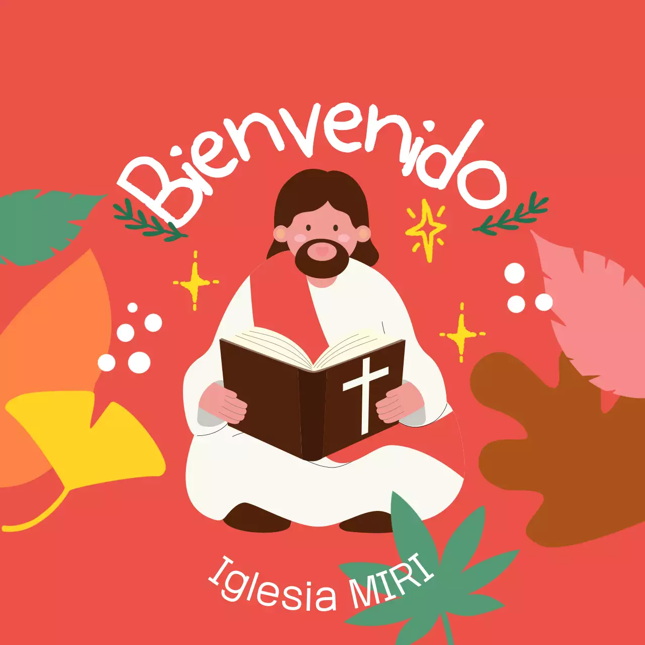 Invitación a la iglesia del bebé rojo