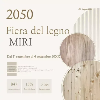 Guida alla mostra Beige Simple