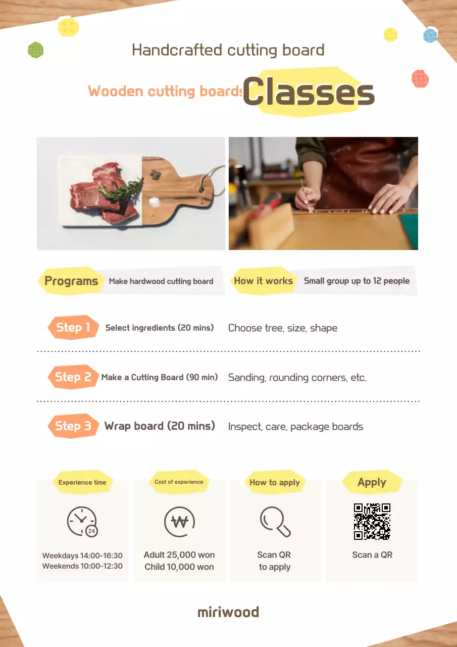 Trải nghiệm Orange Simple Wood