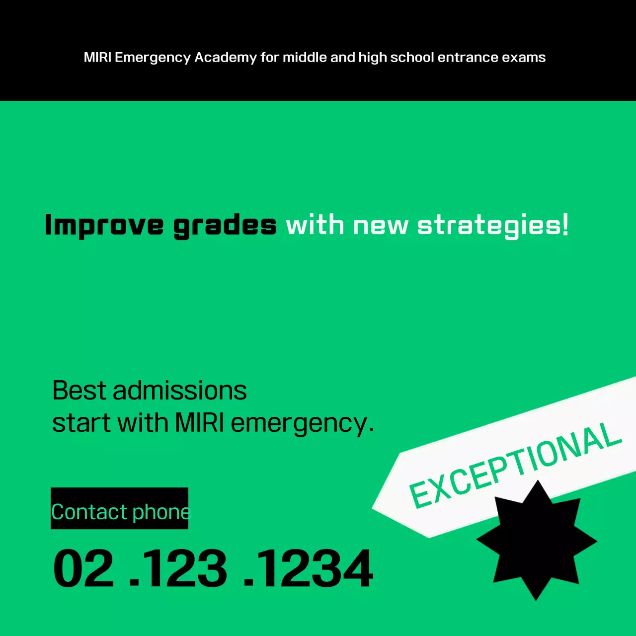 Iklan Green Highlight Academy