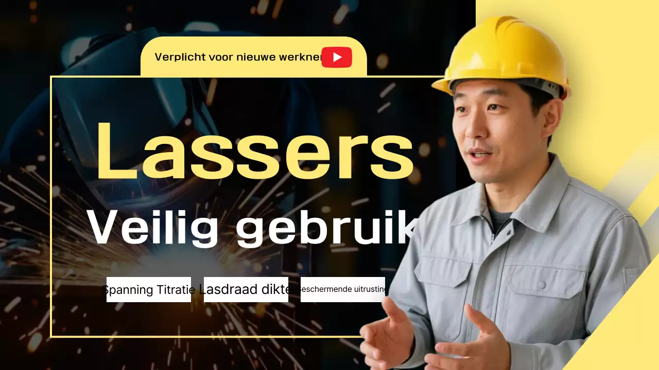 Gele moderne veiligheidstrainingsgids