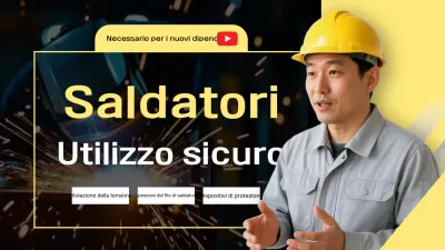 Guida alla formazione sulla sicurezza moderna gialla