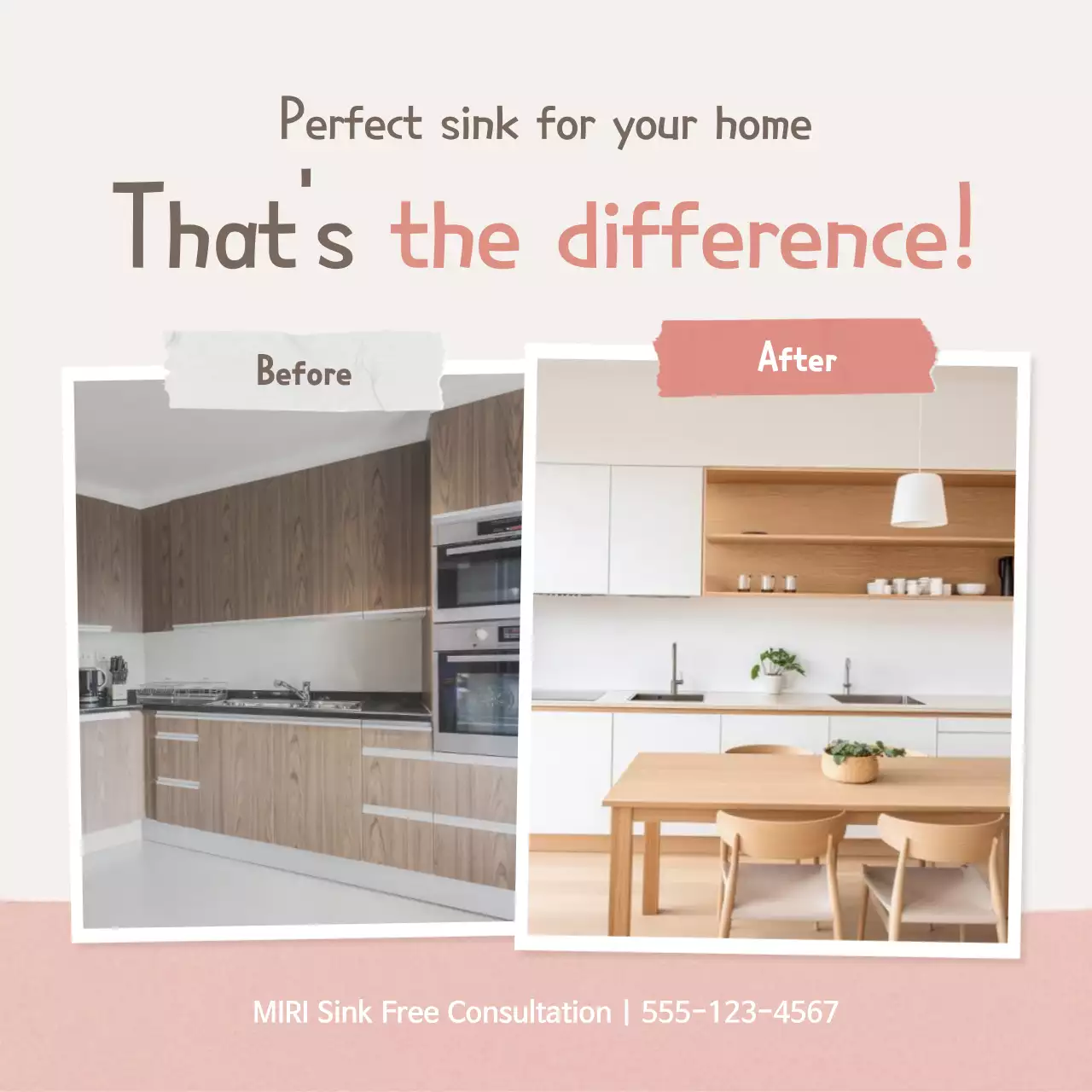 Iklan Renovasi Dapur Sederhana Beige