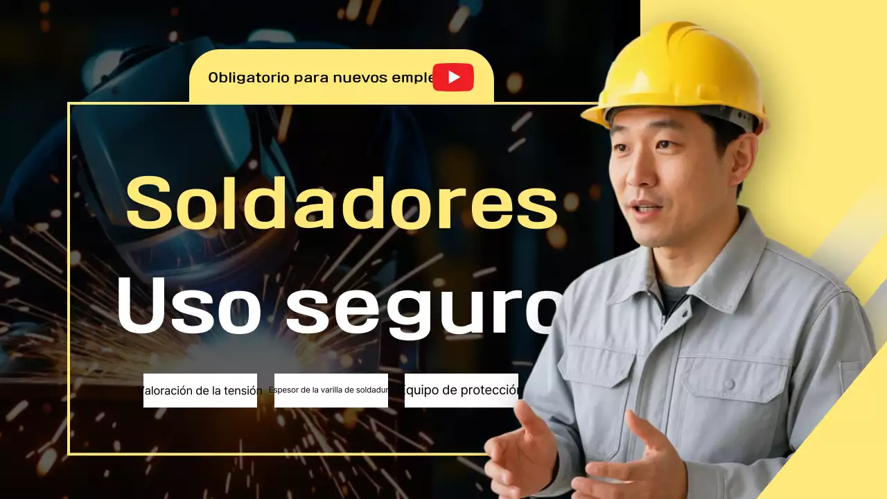 Guía de capacitación en seguridad moderna amarilla