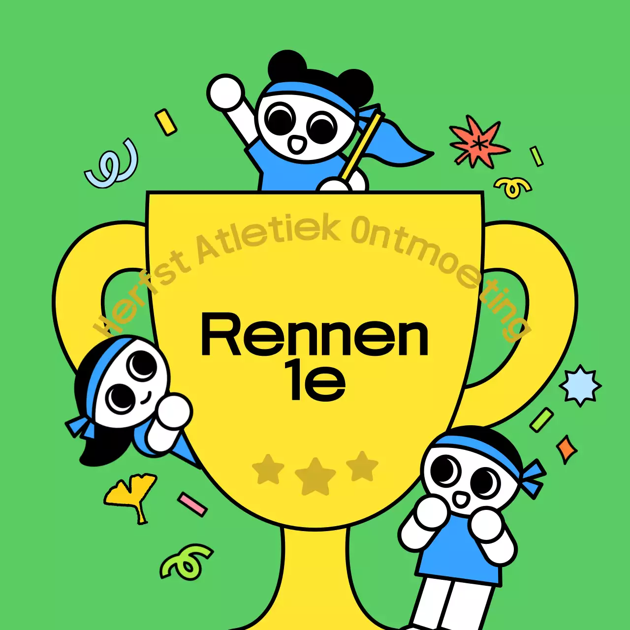 Groene Baby Sportcompetitieprijs