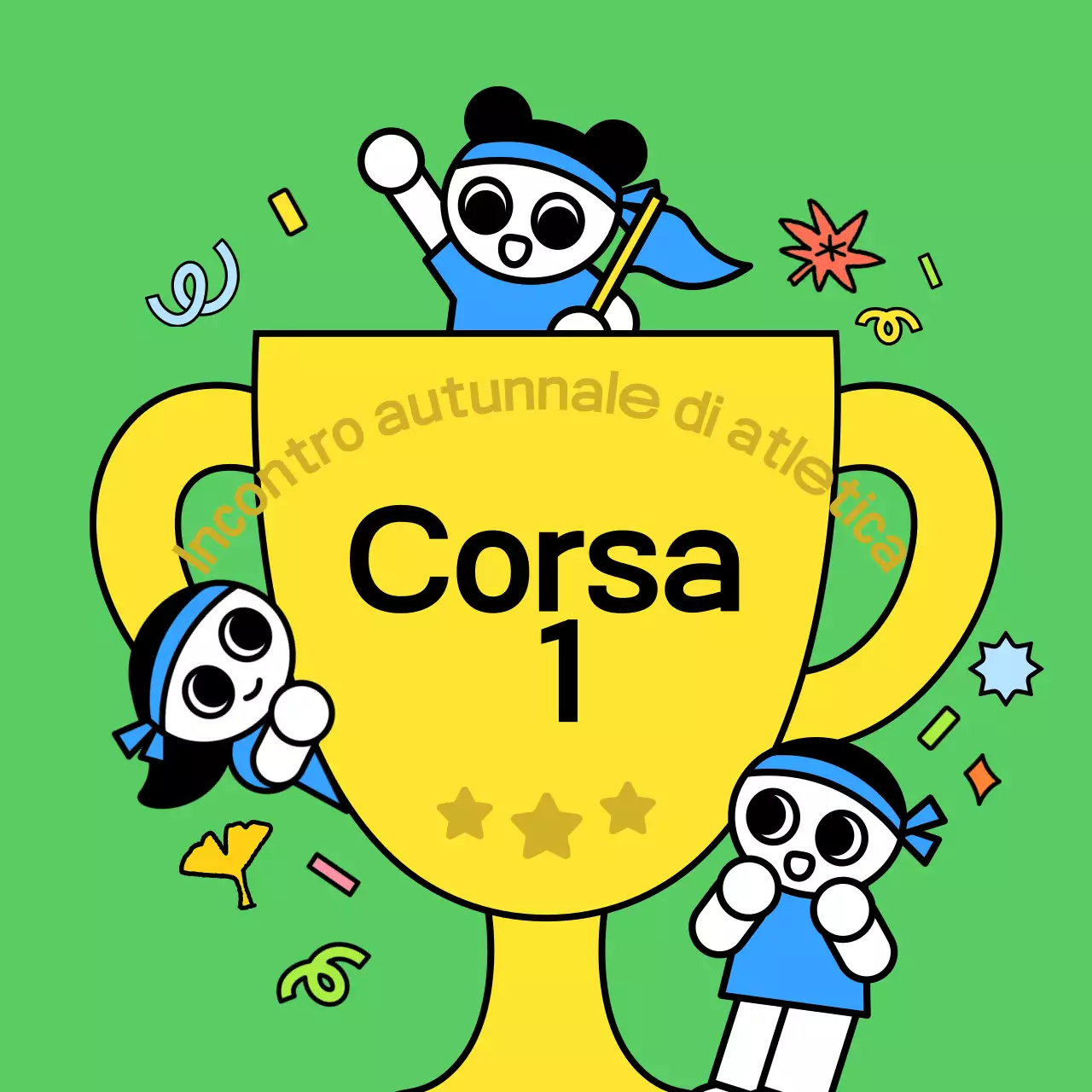 Premio per la competizione sportiva Green Baby