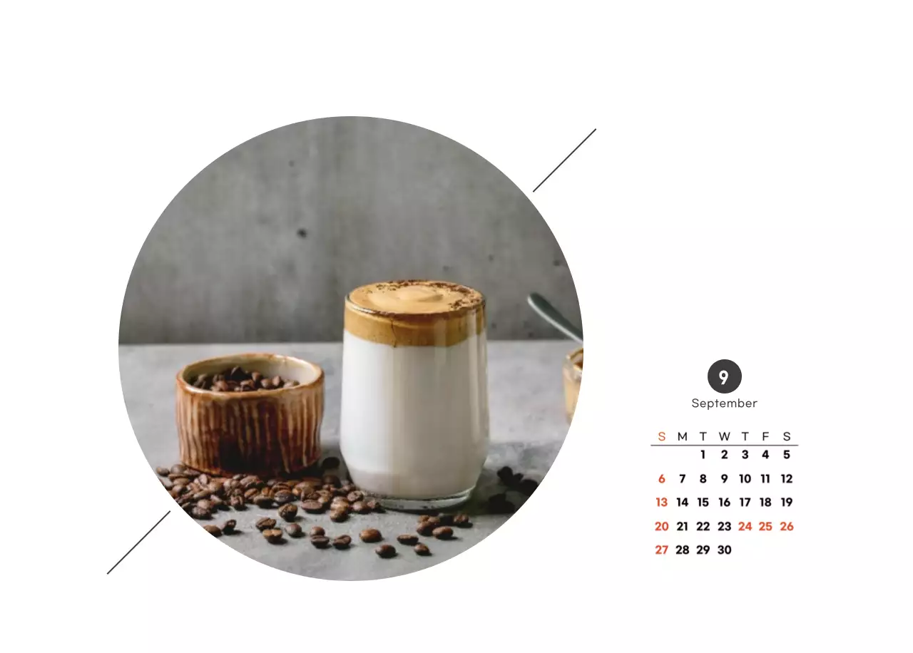 화이트와 브라운의 감성 카페