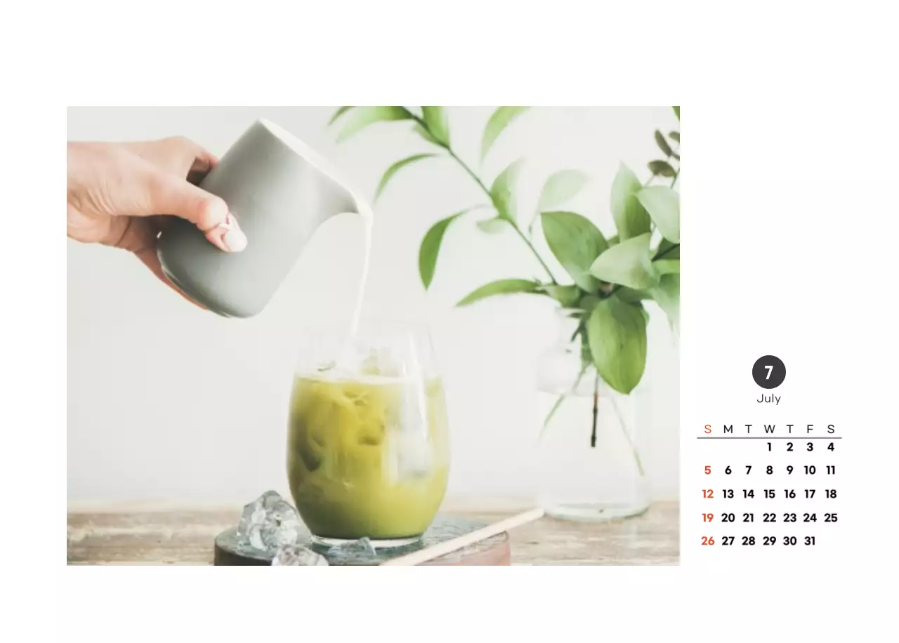 화이트와 브라운의 감성 카페