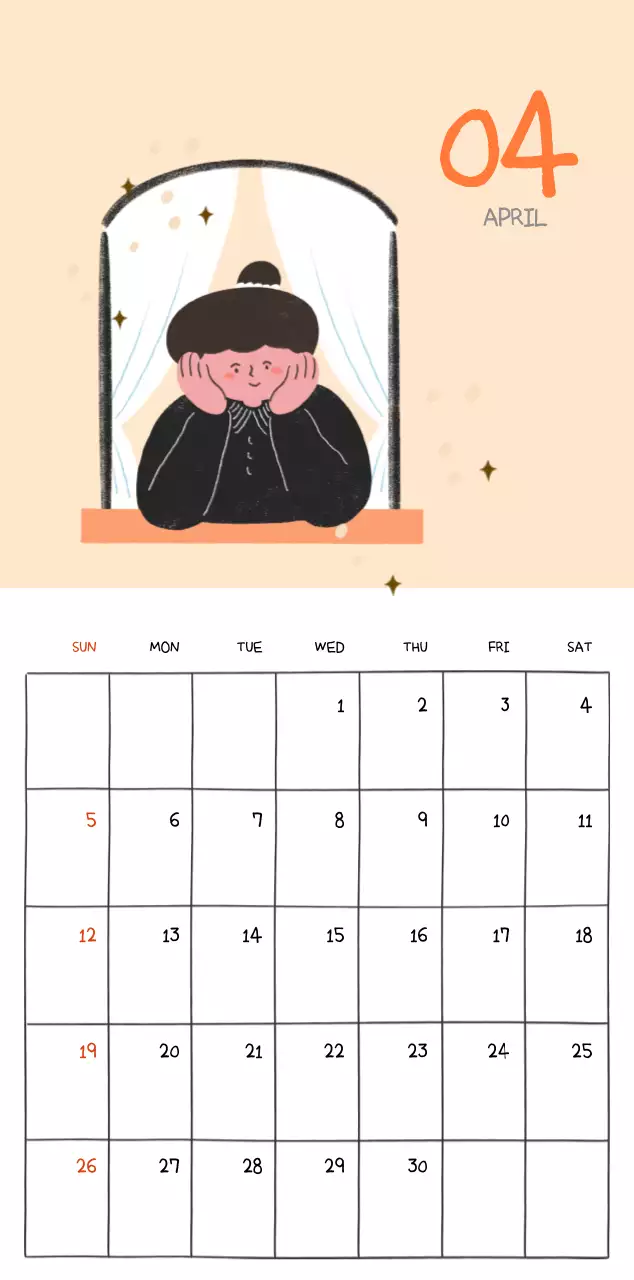 알록달록한 귀여운 일상 일러스트 컨셉