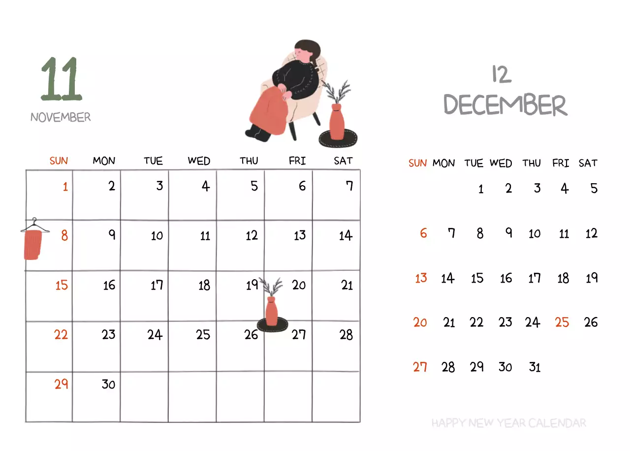 알록달록 귀여운 일상 일러스트 컨셉