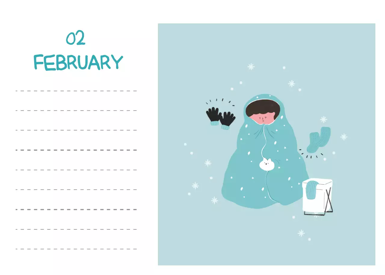 알록달록 귀여운 일상 일러스트 컨셉