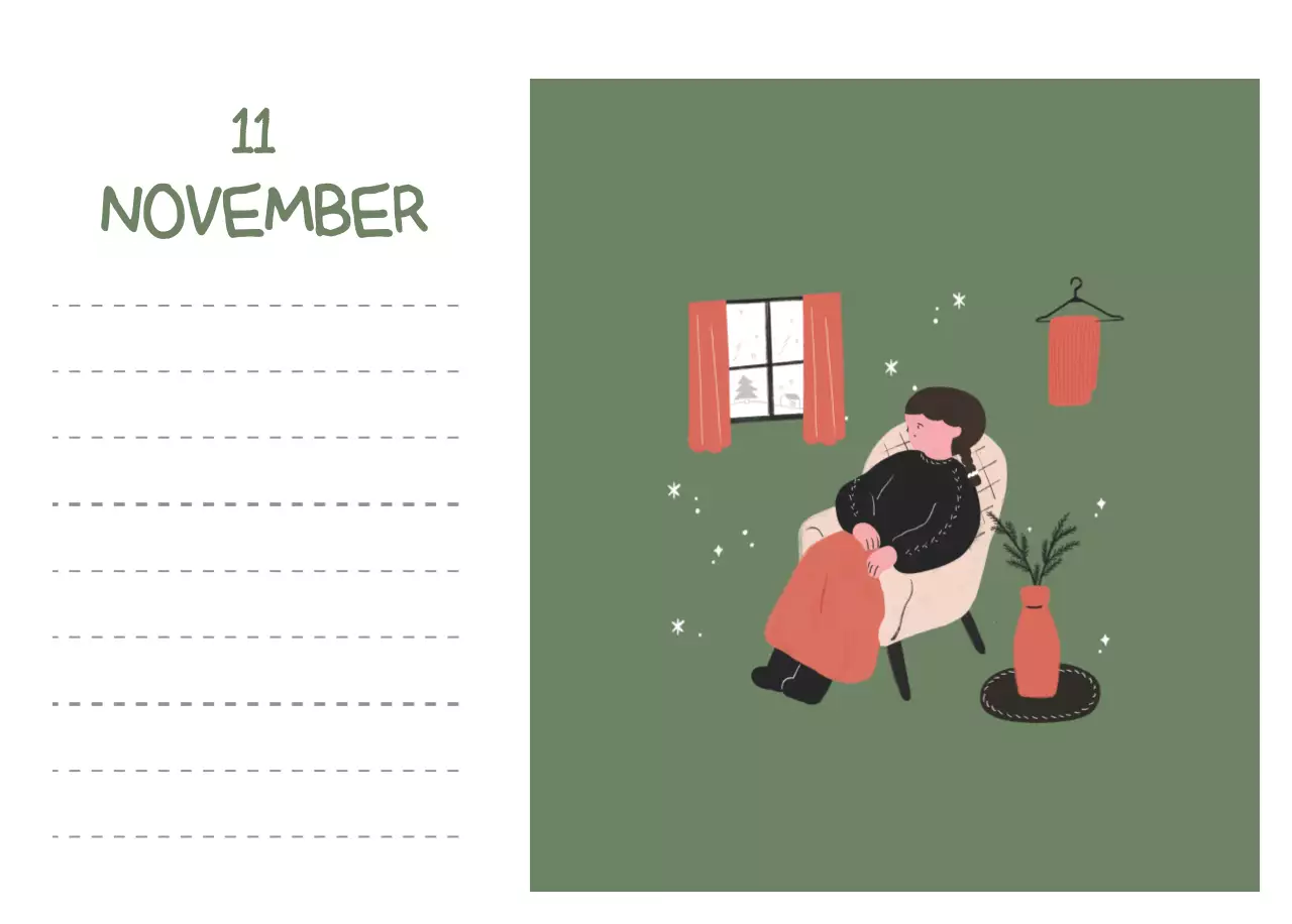 알록달록 귀여운 일상 일러스트 컨셉