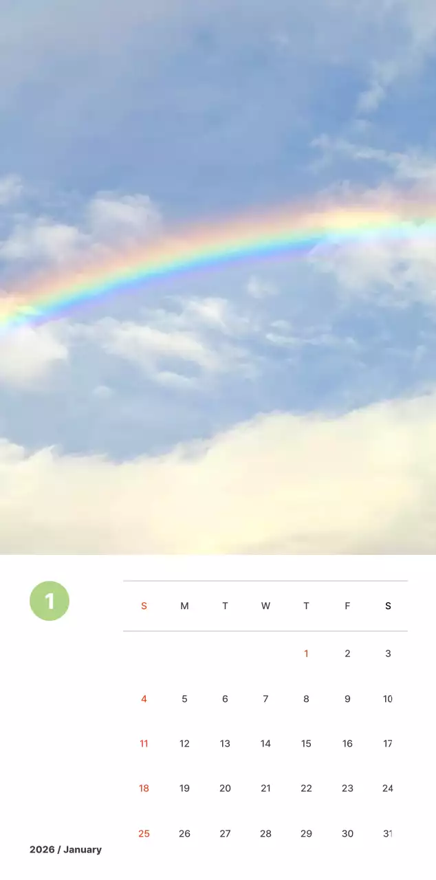 파스텔 컬러의 따뜻한 풍경 사진