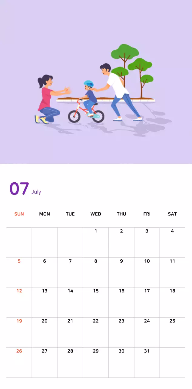 파스텔톤의 따뜻한 가족 컨셉