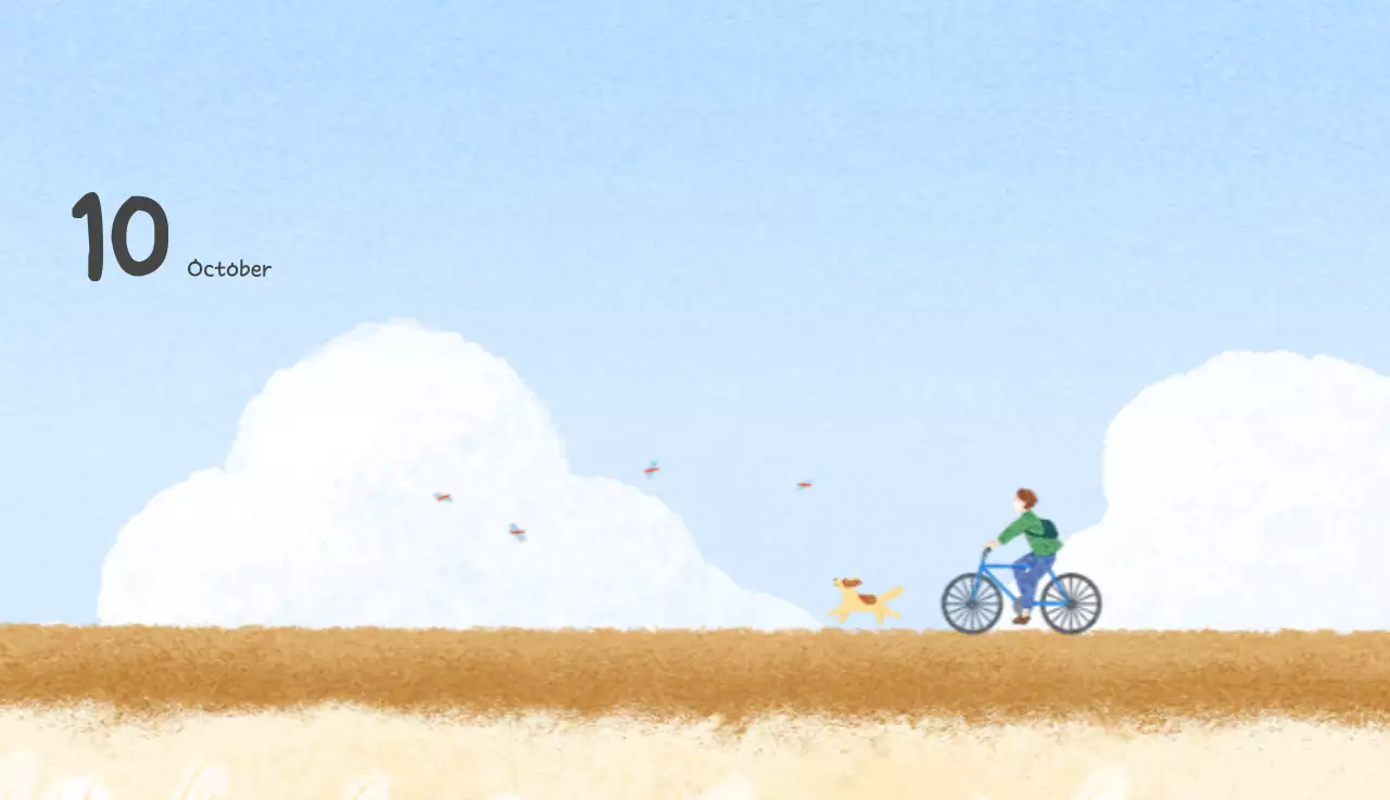 포근한 일러스트가 인상적인 귀여운 달력