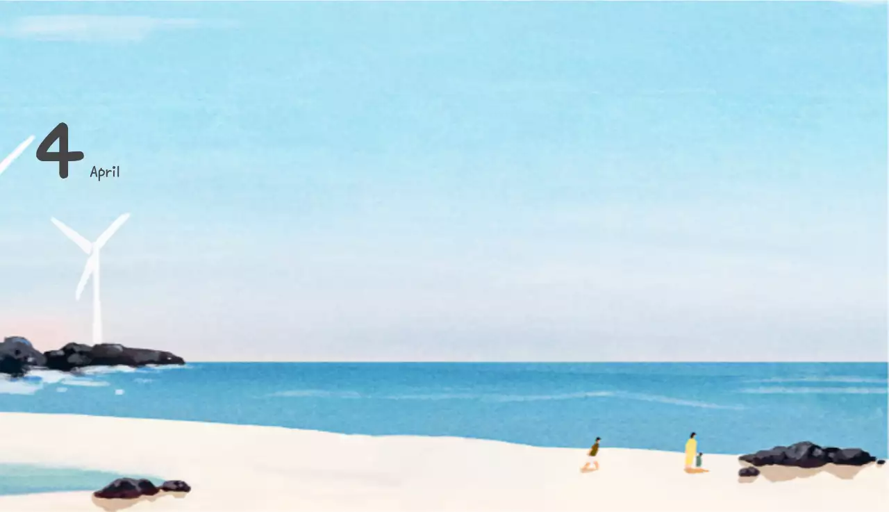 포근한 일러스트가 인상적인 귀여운 달력