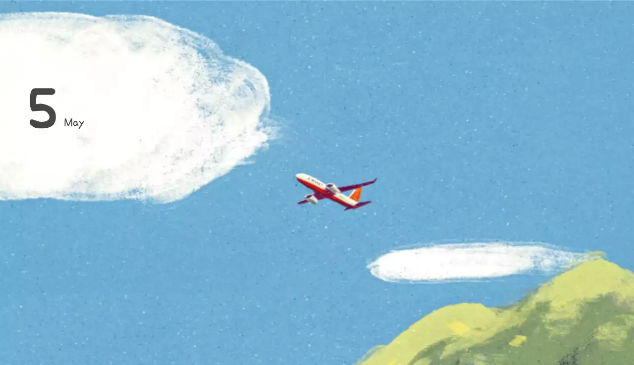 포근한 일러스트가 인상적인 귀여운 달력