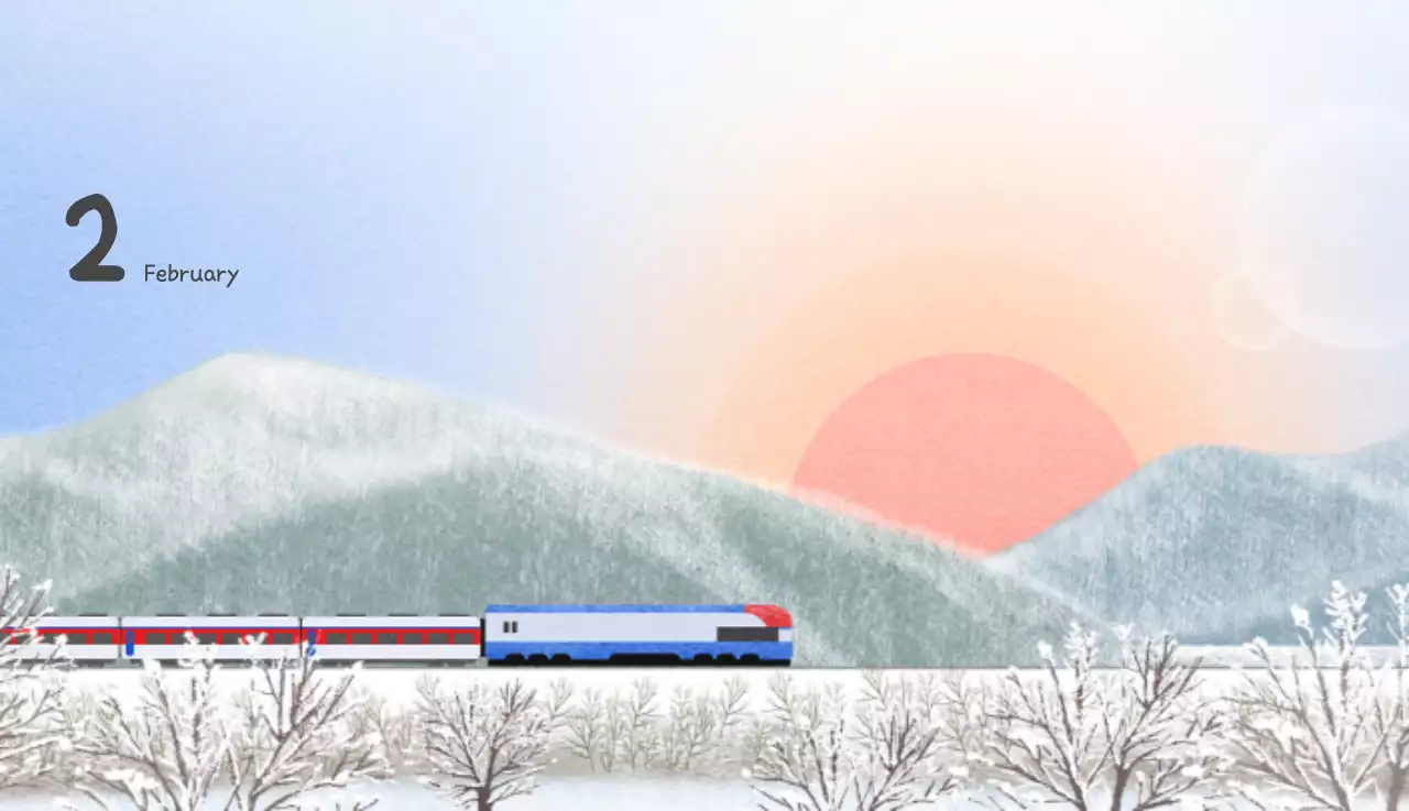 포근한 일러스트가 인상적인 귀여운 달력