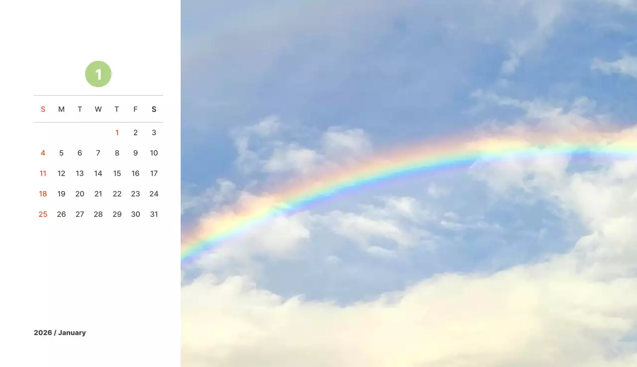 파스텔 컬러의 따뜻한 풍경 사진