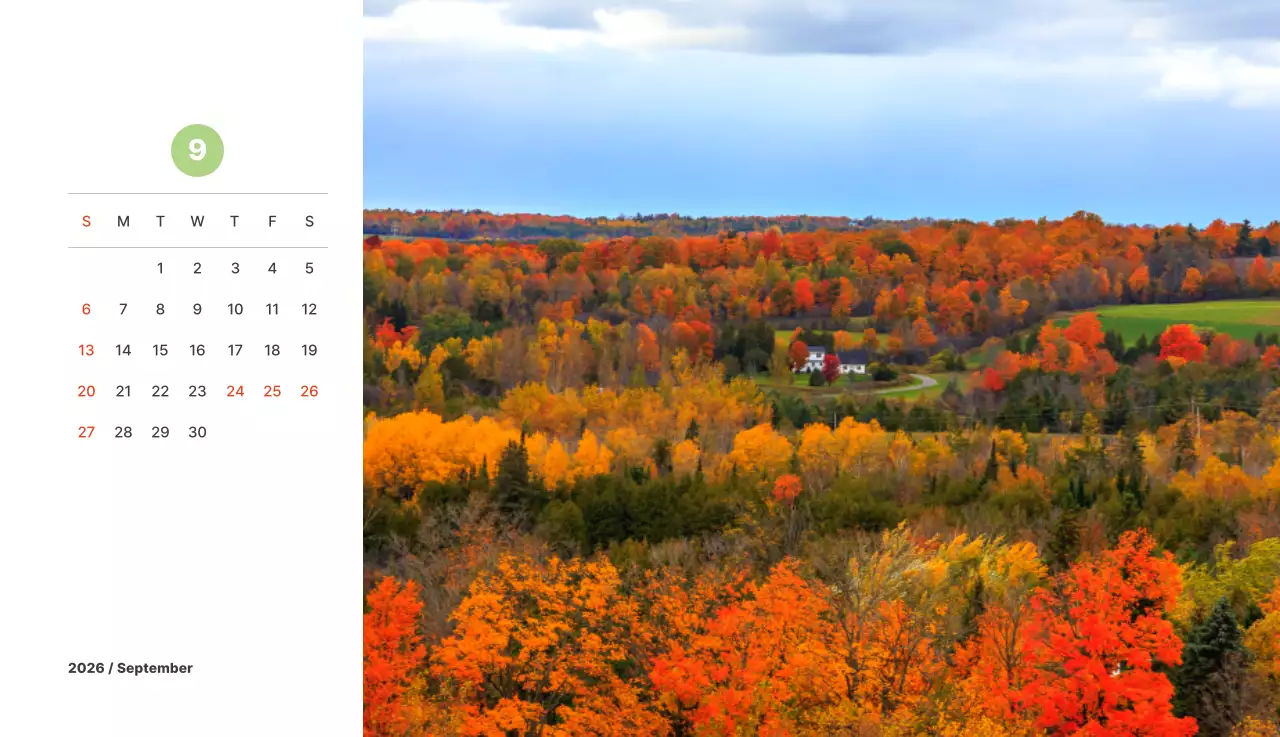 파스텔 컬러의 따뜻한 풍경 사진