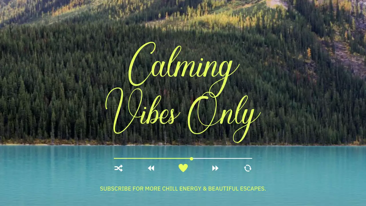 Teal Nature Playlist Design