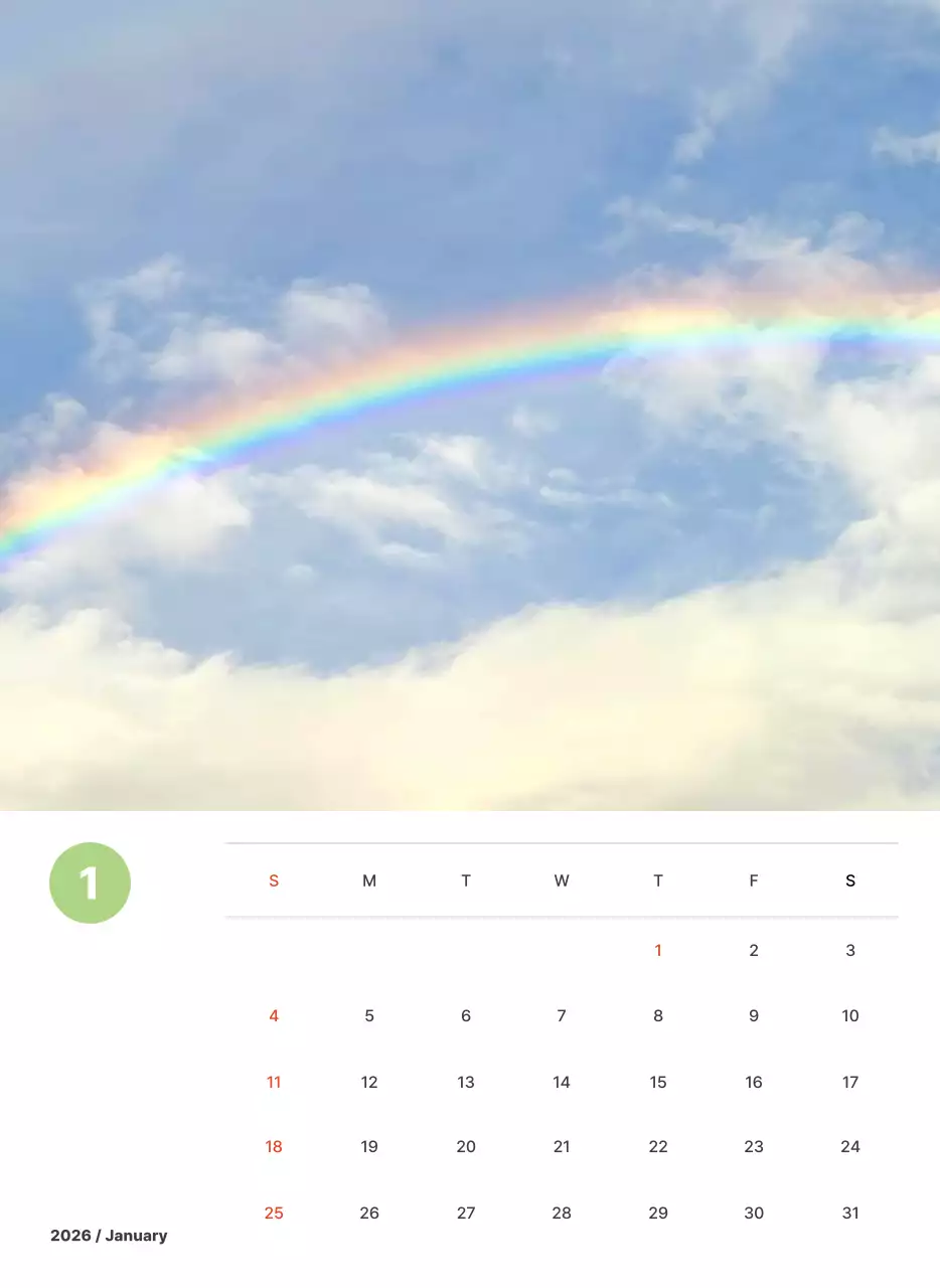 파스텔 컬러의 따뜻한 풍경 사진