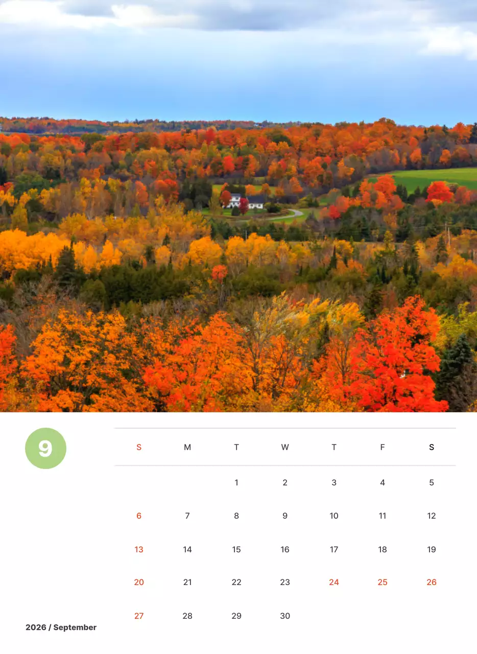 파스텔 컬러의 따뜻한 풍경 사진