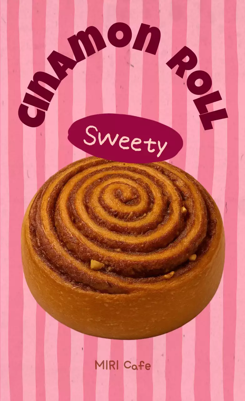 핑크 팝 베이커리 광고