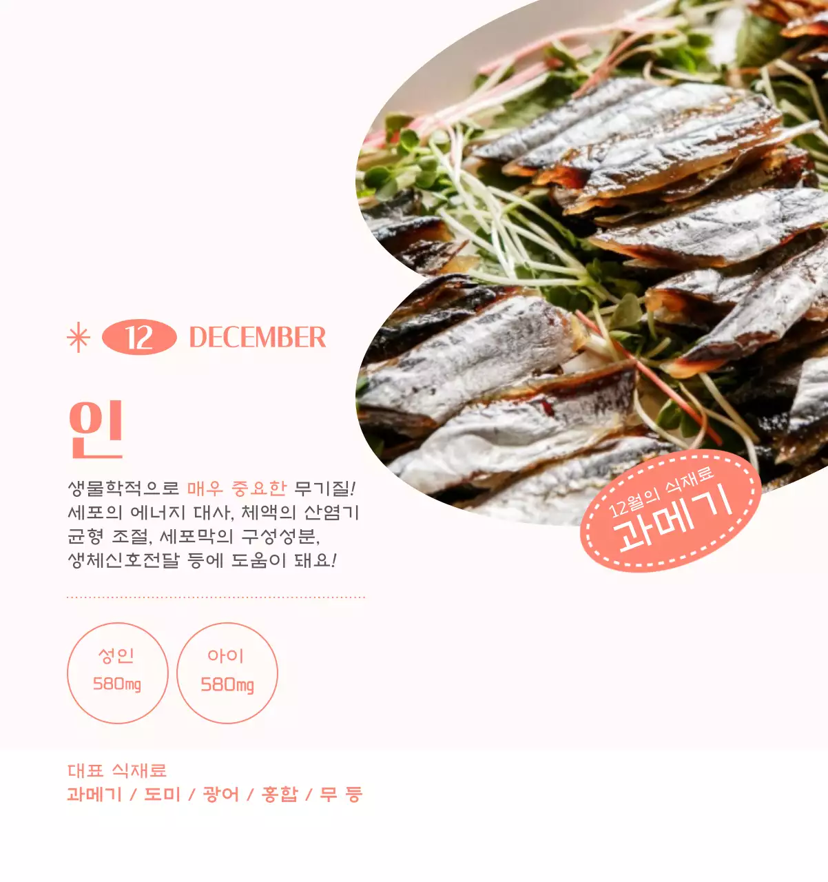 깔끔하고 알록달록한 컨셉의 병원 달력