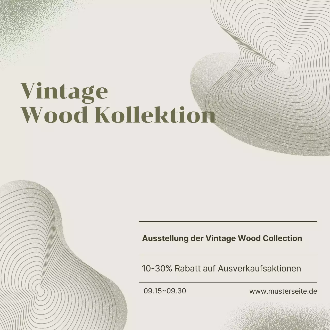 Beige Vintage Altholz Sale