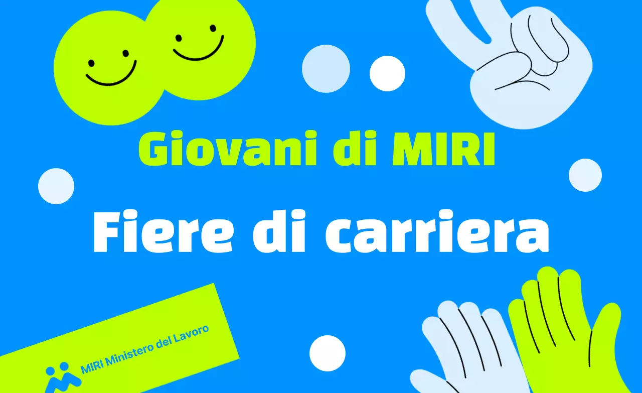 Evento della fiera del lavoro Sky Blue Pop