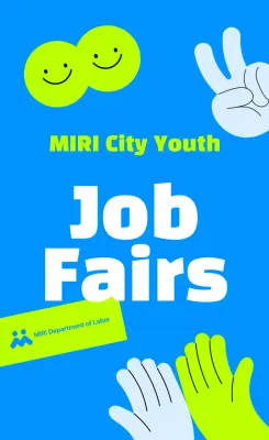 Rekrutmen Pameran Kerja Blue Pop