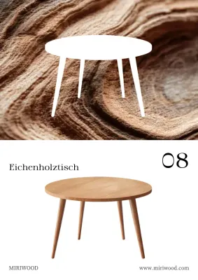 Anzeige für braune minimalistische Möbel